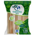 Mexedor para Café Bambu 9cm c/150 - Theoto