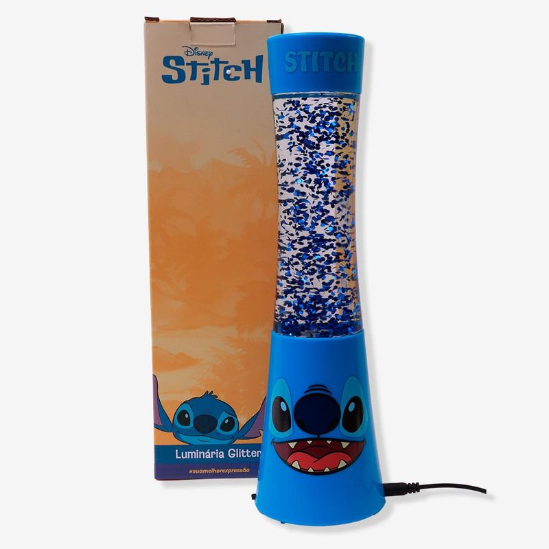 Luminária Glitter Stitch - Disney
