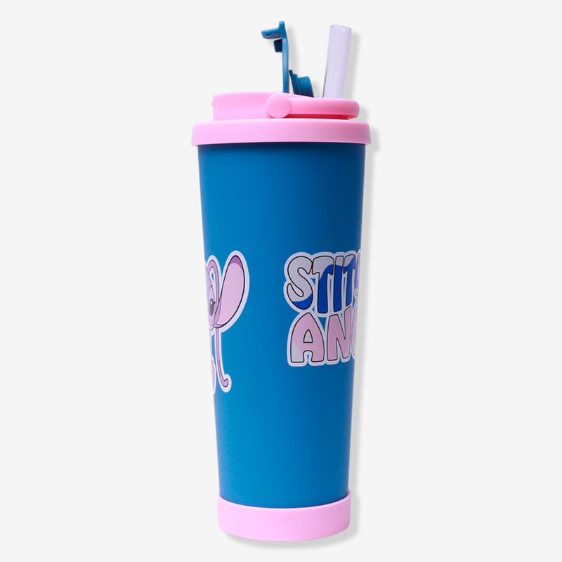 Copo Spring Stitch e Angel Namorados - Disney