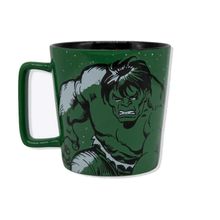 Caneca de Cerâmica Hulk Marvel Comics - 400ml - 1 unidade - Zona Criativa - Rizzo