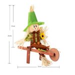 Enfeite de Mesa Junino Carrinho Diversos 26cm - 1 Un