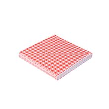 Guardanapos de Papel Folha Dupla 24cm Vermelho - 20 Un
