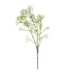 Flores Decorativas Permanentes - Wallflower X36 72cm Branco - 6 Hastes