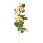 Flores Decorativas Permanentes - Haste de Rosas X15 70cm Salmão - 6 Hastes