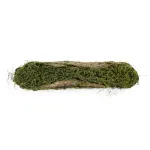 Tronco Decorativo Horizontal Musgo/Madeira G 18x86x16cm Verde/Marrom - 1 Un