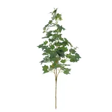 Flores Decorativas Permanentes - Hera X132 92cm Verde - 6 Hastes