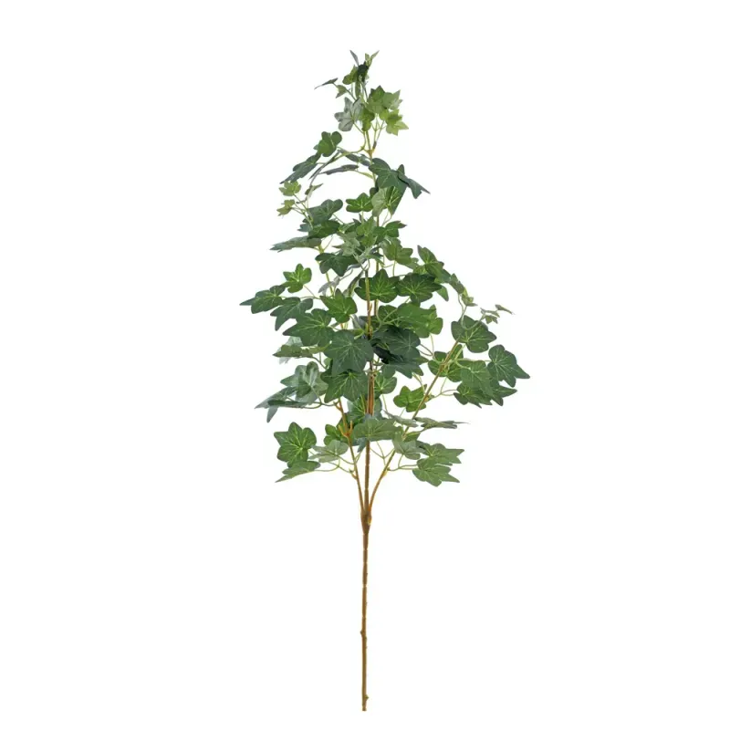 Flores Decorativas Permanentes - Hera X132 92cm Verde - 6 Hastes