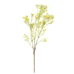 Flores Decorativas Permanentes - Wallflower X36 72cm Amarelo - 6 Hastes