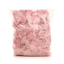 Musgo Decorativo Permanente 250g Rosa - 1 Un