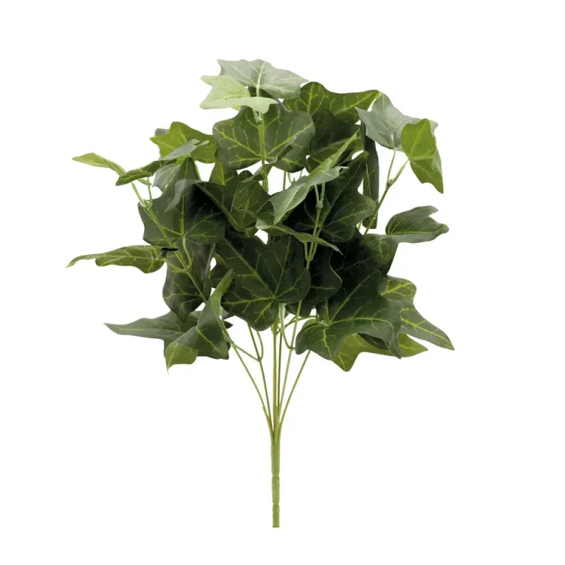 Galhos Decorativos Permanentes - Galho Médio com Folhas 42cm Verde - 6 Galhos