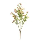 Flores Decorativas Permanentes - Buquê Star Flower X20 42cm Rosa - 6 Buquês