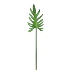 Folhas Decorativas Permanentes - Costela de Adão 84cm Verde - 6 Hastes
