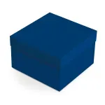 Kit Caixa Quadrada Cobalto Azul P 20x20x10cm - 10 Un