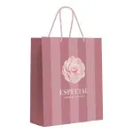 Kit Sacola de Papel Premium Camélia M 31x26x10cm - 10 Un