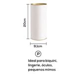 Kit Lata com Alça Para Presente P 20x9,1cm Soho Composê - 12 Un