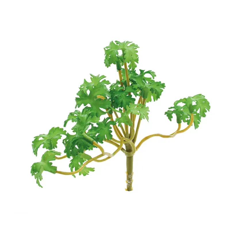 Folhas Decorativas Permanentes - Pick Folhagem 14cm Verde - 6 Buquês