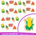 Kit Fácil Decoração Festa Junina - 39 Itens