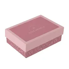 Kit Caixa Retangular com Tampa Petit Camélia M 19,5x14,5x6,5cm - 10 Un