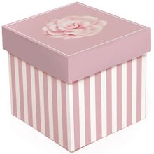 Kit Caixa Cubo Camélia G 17x17x17cm - 10 Un