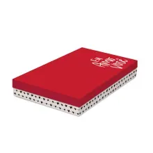 Kit Caixa Retangular com Tampa Baixa Sintonia M 30x21x5,5cm - 10 Un