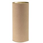 Kit Lata Para Presente Rígida M 10x24cm Kraft - 6 Un