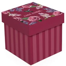 Kit Caixa Cubo Brigitte M 15x15x15cm - 10 Un