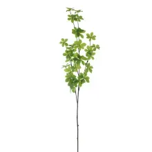 Folhas Decorativas Permanentes - Haste Folhagem 1,05 Metros Verde - 1 Haste