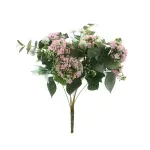Flores Decorativas Permanentes - Flores X10 45cm Lilás - 1 Buquê
