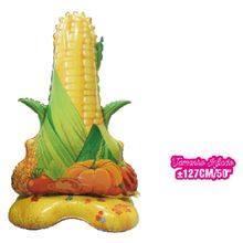 Balão Metalizado Espiga de Milho Junina 50" - 1 Un