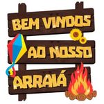 Painel Impresso com Glitter para Festa Junina - BEM-VINDO 53cm