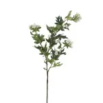 Folhas Decorativas Permanentes - Pick Folhagem e Flores 76cm Rosa Claro - 1 Haste