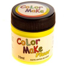 Tinta Líquida Neon Amarelo - 15ml