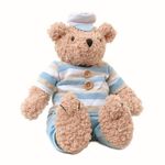 Teddy Urso M Lt Azul 20 cm - UNITÁRIO