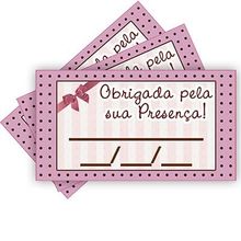 Tags SEM Furo Rosa e Marrom Petit Poá - 15 Un