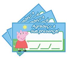 Tags SEM Furo Peppa Pig - 15 Un