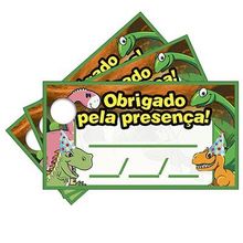 Tags com Furo Dinossauros - 15 Un