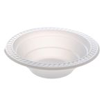 Prato Descartável Fundo Refeição 20cm Linha Branca - 10 Un