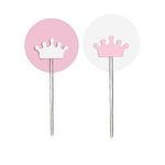 Reino Menina - Pick para Cupcake 12 Un