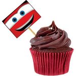 Lolipop para Cupcake Especial Cars Disney - 10 Un