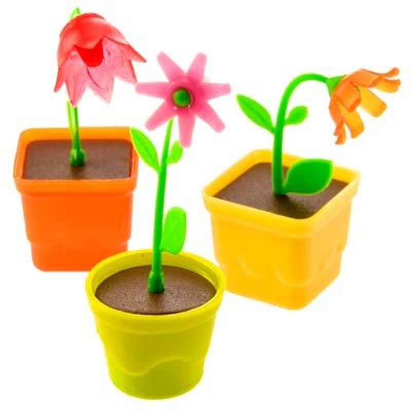 Lembrancinha Infantil - Vasinho com Flor 12 Un