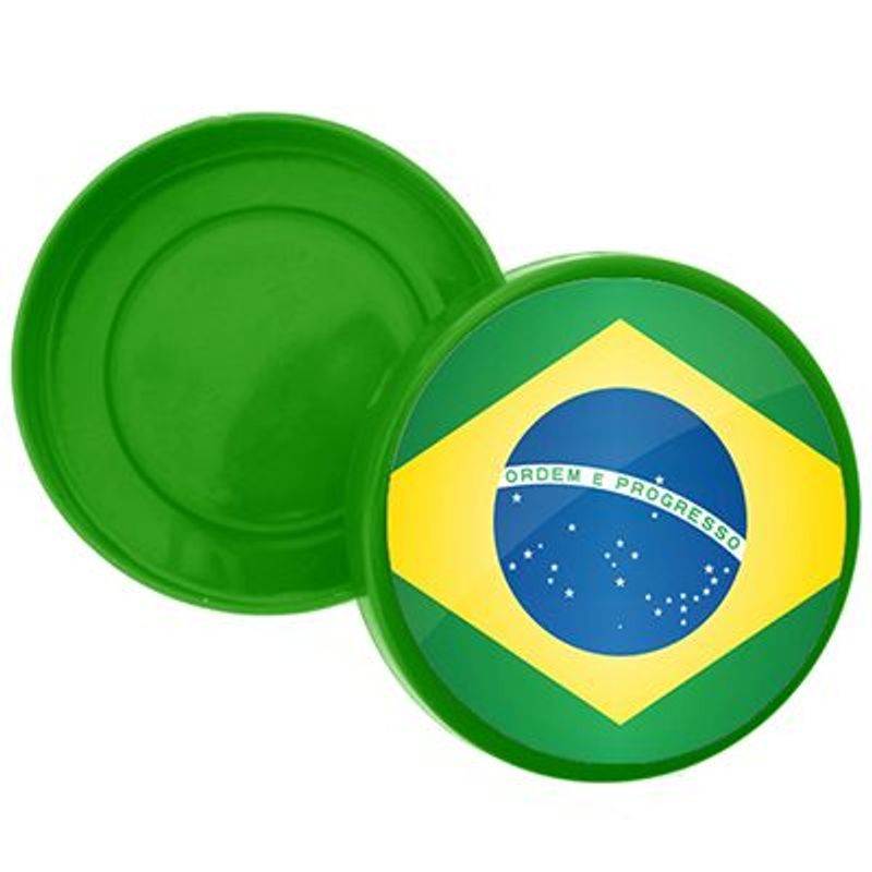 Latinha 5x1 Lembrancinha Bandeira do Brasil no Magazine 25