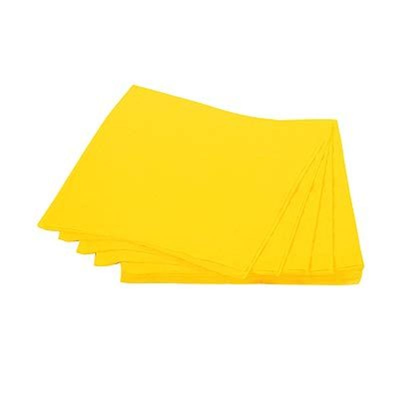 Guardanapos de Papel Seda 24cm Happy Line Amarelo - 20 Un