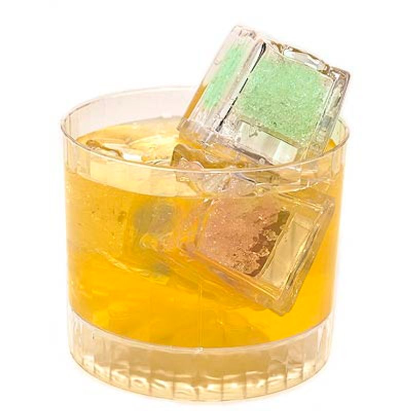 Gelo Artificial com Pisca - Enfeite de Drinks