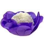 Forminhas Decorativas Floral Linha Seda Violeta - 40 Un