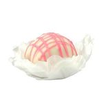 Forminhas Decorativas Floral Linha Seda Branco - 40 Un