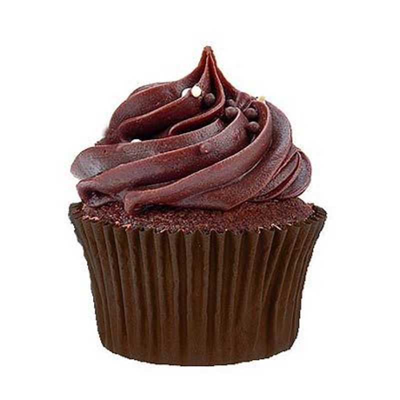 Forminha Impermeável para MINI Cupcake Marrom - 45 Un