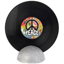 Enfeite de Mesa Disco de Vinil GRANDE - Hippie