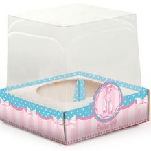 Bailarina - Caixa para Cupcake - 06 Un