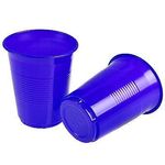 Copo Descartável Color 200ml Azul Royal - 50 Un