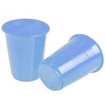 Copo Descartável Color 200ml Azul Claro - 50 Un